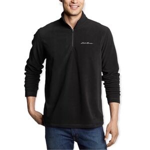 EDDIE BAUER Venture Sweatshirt
Black Quarter Zip Fleece Pullover
Jacket NWOT